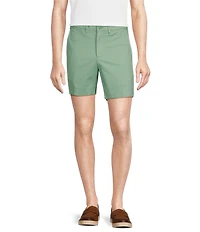 Cremieux Blue Label Soho Tailored Fit Flat Front Comfort Stretch 7#double; Inseam Shorts