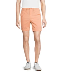 Cremieux Blue Label Soho Tailored Fit Flat Front Comfort Stretch 7#double; Inseam Shorts