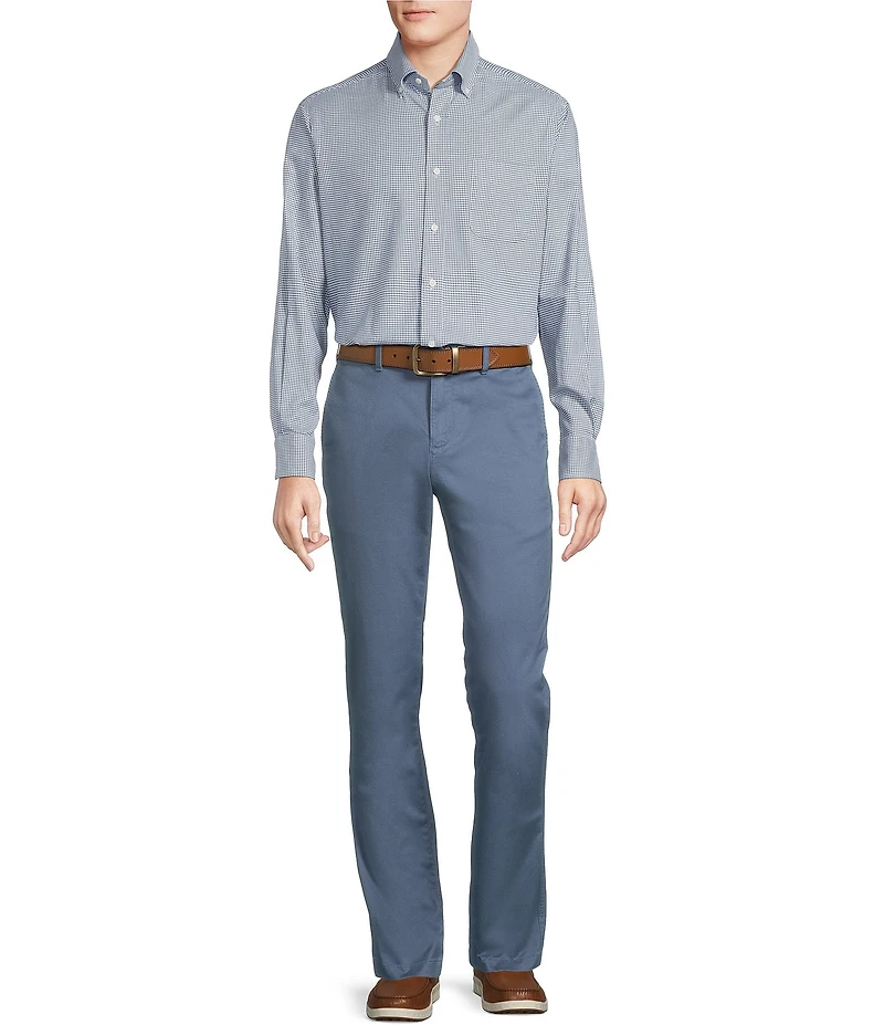 Cremieux Blue Label Soho Tailored-Fit Flat-Front Twill Comfort Stretch Pants