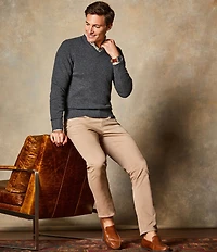 Cremieux Blue Label CMX 5-Pocket Tailored-Fit Sateen Stretch Pants