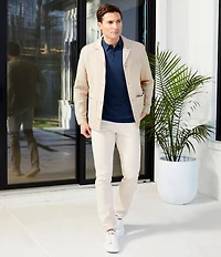 Cremieux Blue Label CMX 5-Pocket Tailored-Fit Sateen Stretch Pants