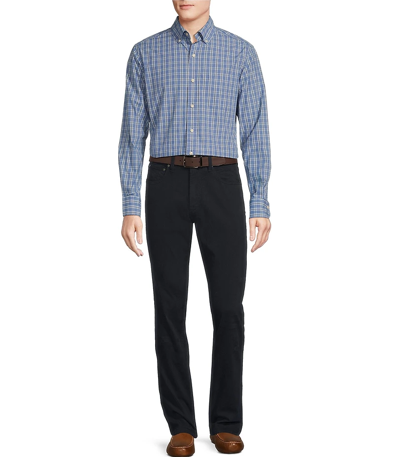 Cremieux Blue Label CMX 5-Pocket Tailored-Fit Sateen Stretch Pants
