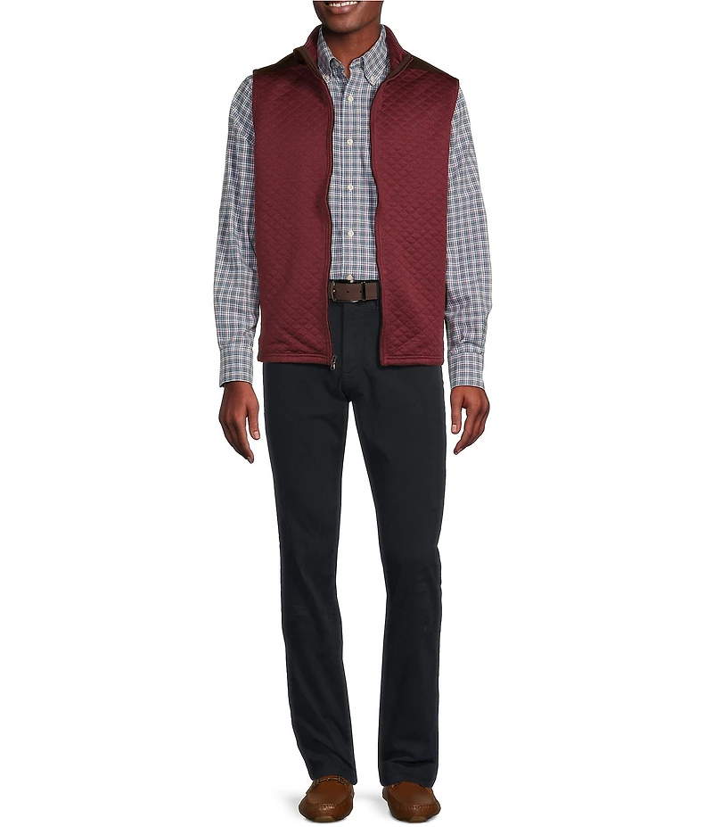 Cremieux Blue Label CMX 5-Pocket Tailored-Fit Sateen Stretch Pants
