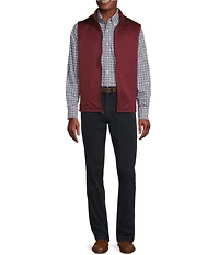 Cremieux Blue Label CMX 5-Pocket Tailored-Fit Sateen Stretch Pants