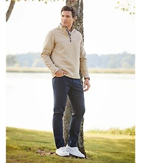 Cremieux Blue Label CMX 5-Pocket Tailored-Fit Sateen Stretch Pants