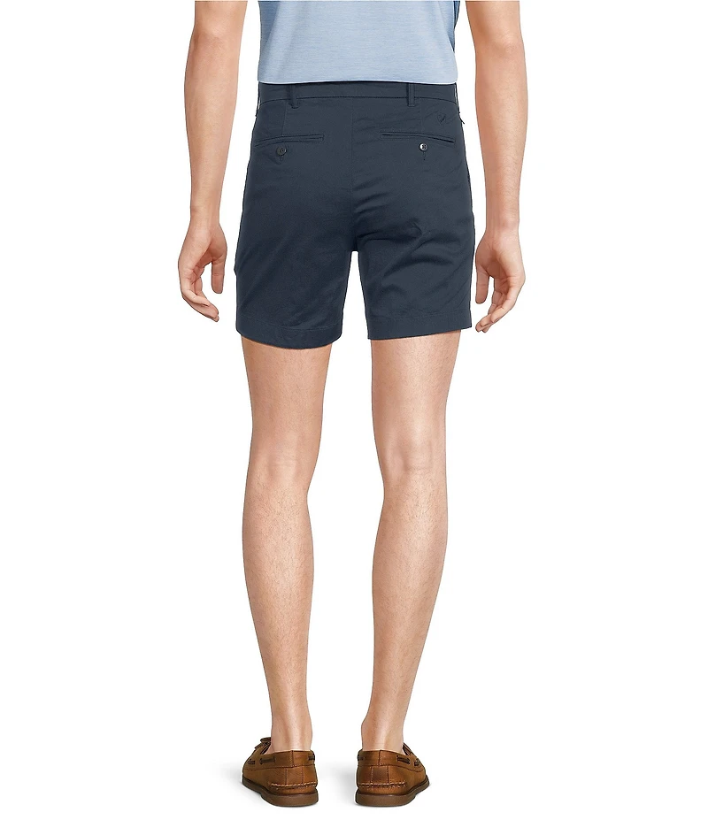 Cremieux Blue Label Soho Tailored Fit Garment-Dyed 6#double; Inseam Shorts