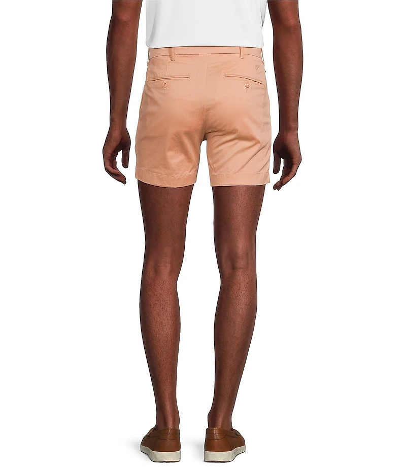 Cremieux Blue Label Soho Tailored Fit Garment-Dyed 6#double; Inseam Shorts