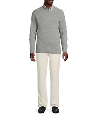 Cremieux Blue Label Solid Cashmere Crewneck Sweater