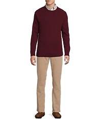 Cremieux Blue Label Solid Cashmere Crewneck Sweater