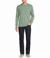 Cremieux Blue Label Solid Crew Long Sleeve T-Shirt