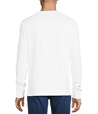 Cremieux Blue Label Solid Crew Long Sleeve T-Shirt