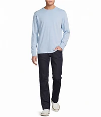 Cremieux Blue Label Solid Crew Long Sleeve T-Shirt