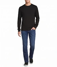 Cremieux Blue Label Solid Crew Long Sleeve T-Shirt