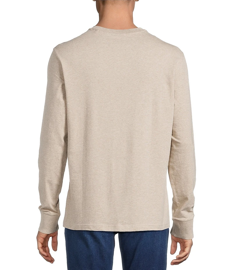 Cremieux Blue Label Solid Crew Long Sleeve T-Shirt