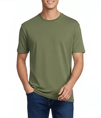 Cremieux Blue Label Solid Crewneck Short Sleeve T-Shirt