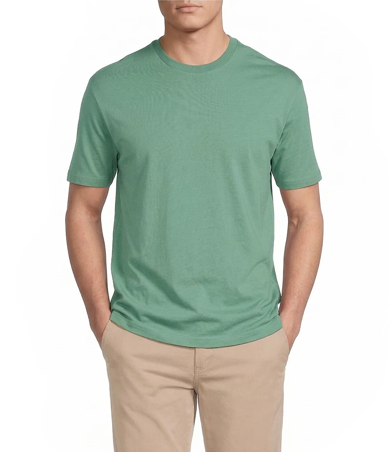 Cremieux Blue Label Solid Crewneck Short Sleeve T-Shirt