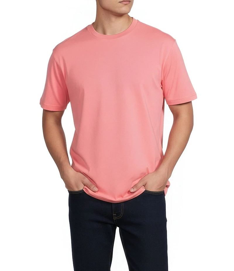 Cremieux Blue Label Solid Crewneck Short Sleeve T-Shirt