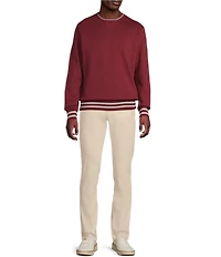 Cremieux Blue Label Solid Fleece Crewneck Sweatshirt