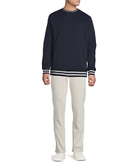 Cremieux Blue Label Solid Fleece Crewneck Sweatshirt