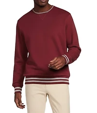 Cremieux Blue Label Solid Fleece Crewneck Sweatshirt