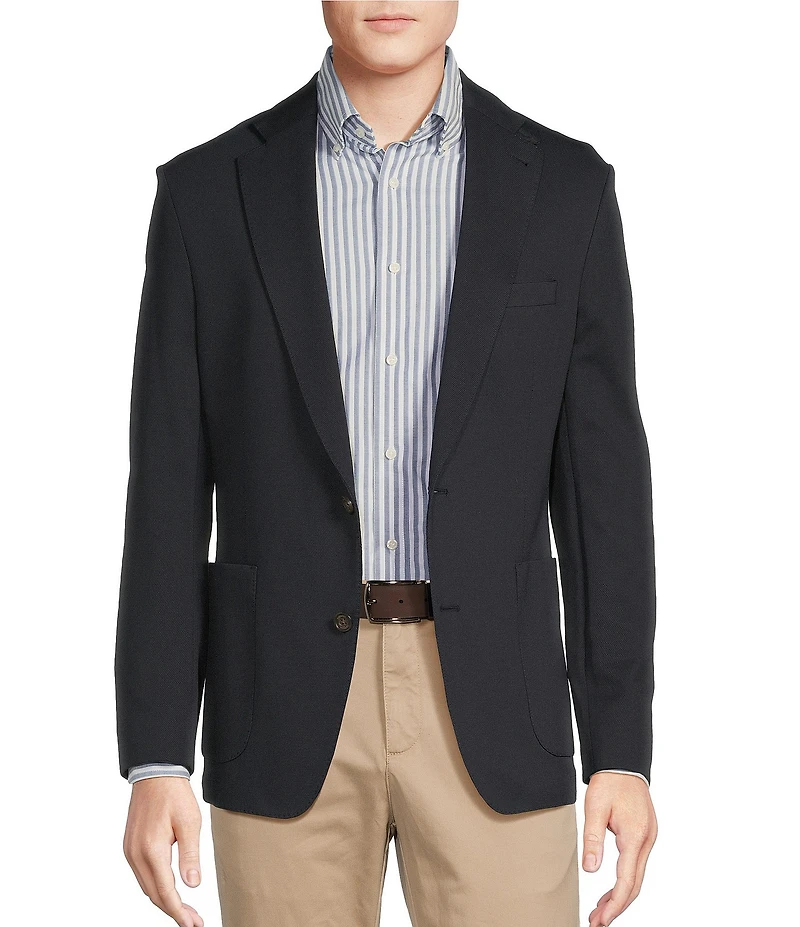 Cremieux Blue Label Solid Knit Blazer