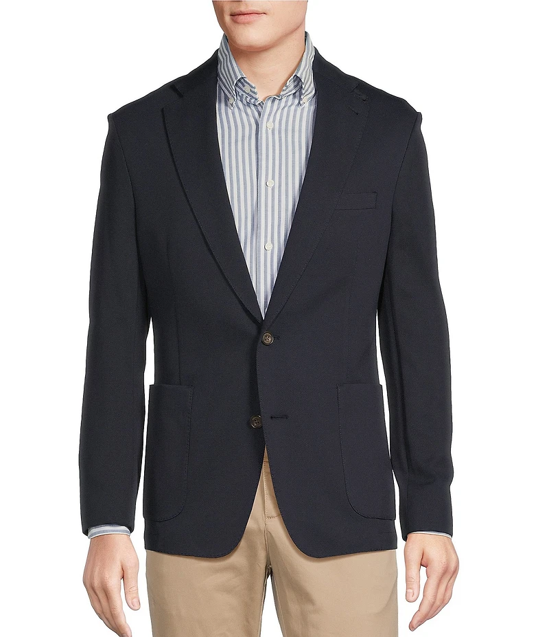 Cremieux Blue Label Solid Knit Blazer