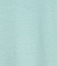 Cremieux Blue Label Solid Knit Oxford Short Sleeve Woven Shirt