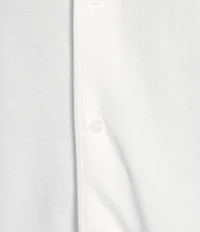 Cremieux Blue Label Solid Knit Oxford Short Sleeve Woven Shirt