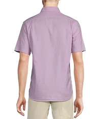 Cremieux Blue Label Solid Lightweight Oxford Short Sleeve Woven Shirt