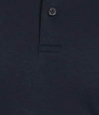 Cremieux Blue Label Solid Long Sleeve Cotton Interlock Polo Shirt