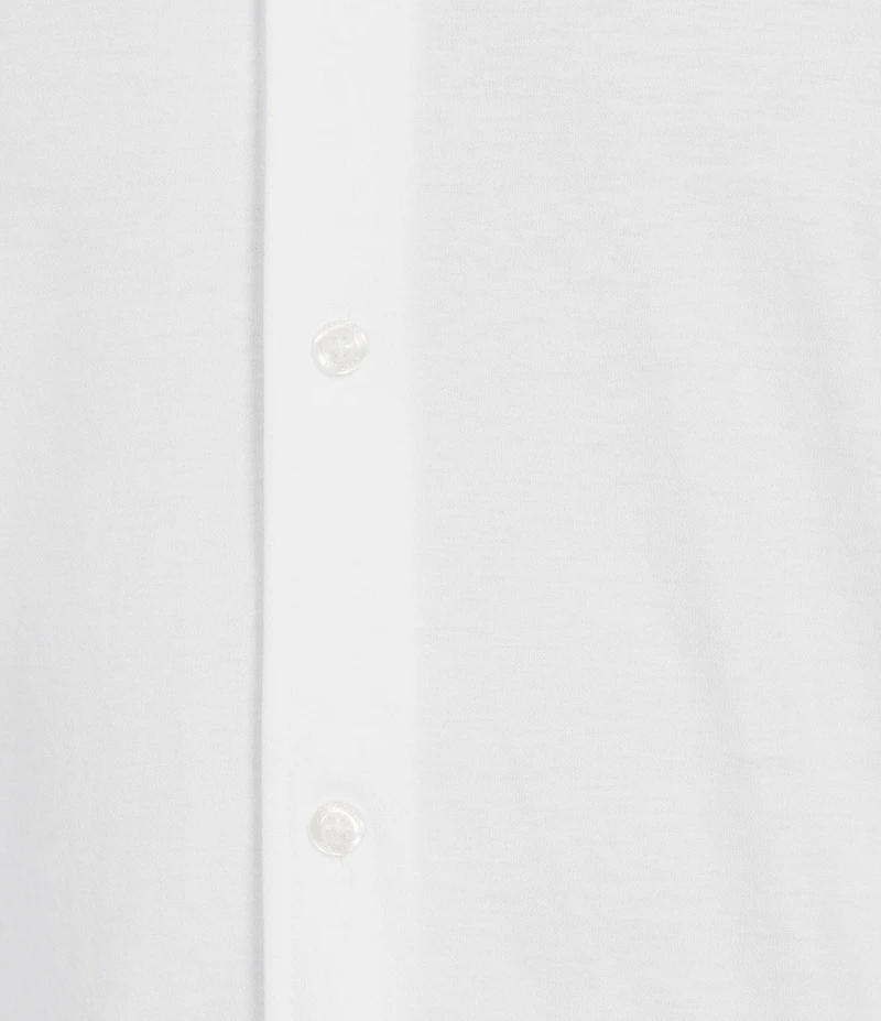 Cremieux Blue Label Solid Long Sleeve Cotton Interlock Shirt