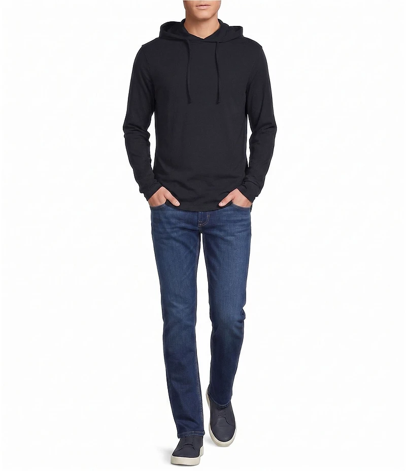 Cremieux Blue Label Solid Long Sleeve Hoodie T-Shirt