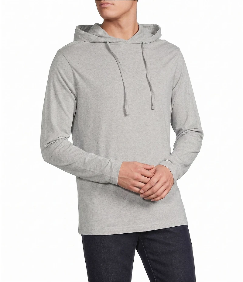 Cremieux Blue Label Solid Long Sleeve Hoodie T-Shirt