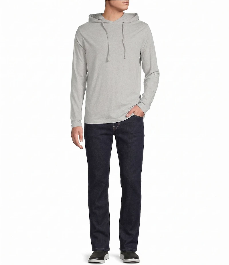 Cremieux Blue Label Solid Long Sleeve Hoodie T-Shirt