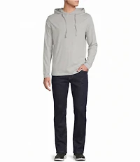 Cremieux Blue Label Solid Long Sleeve Hoodie T-Shirt