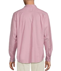 Cremieux Blue Label Solid Long Sleeve Woven Shirt