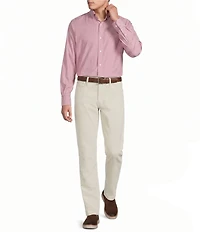 Cremieux Blue Label Solid Long Sleeve Woven Shirt