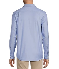 Cremieux Blue Label Solid Long Sleeve Woven Shirt