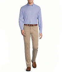 Cremieux Blue Label Solid Long Sleeve Woven Shirt