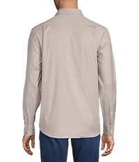 Cremieux Blue Label Solid Long Sleeve Woven Shirt