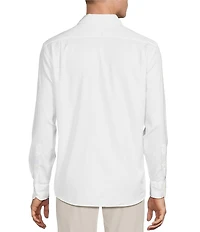 Cremieux Blue Label Solid Long Sleeve Woven Shirt