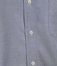 Cremieux Blue Label Solid Oxford Long Sleeve Woven Shirt