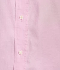 Cremieux Blue Label Solid Oxford Short Sleeve Woven Shirt