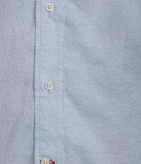 Cremieux Blue Label Solid Oxford Short Sleeve Woven Shirt