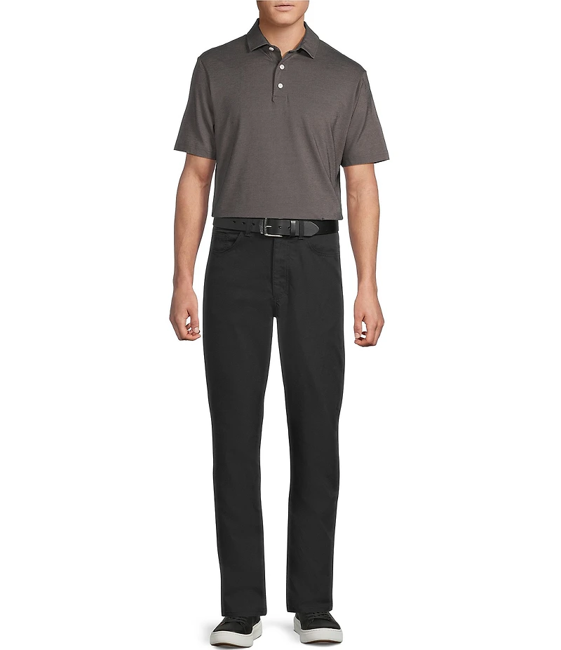 Cremieux Blue Label Solid Performance Stretch Short Sleeve Golf Polo Shirt