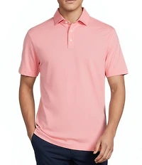 Cremieux Blue Label Solid Performance Stretch Short Sleeve Golf Polo Shirt