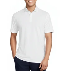 Cremieux Blue Label Solid Performance Stretch Short Sleeve Golf Polo Shirt