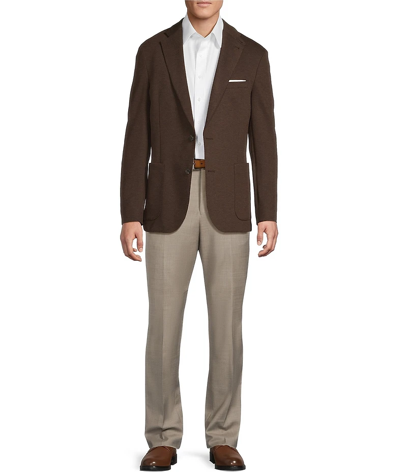 Cremieux Blue Label Solid Pique Blazer