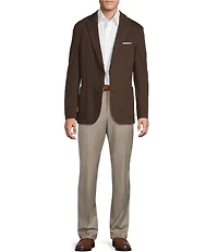 Cremieux Blue Label Solid Pique Blazer
