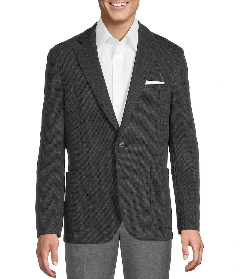 Cremieux Blue Label Solid Pique Blazer